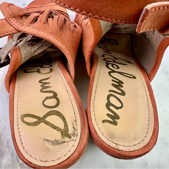 Sam Edelman “Holly” Ginger Orange Bootie ~ Size 7 - Picture 12 of 16